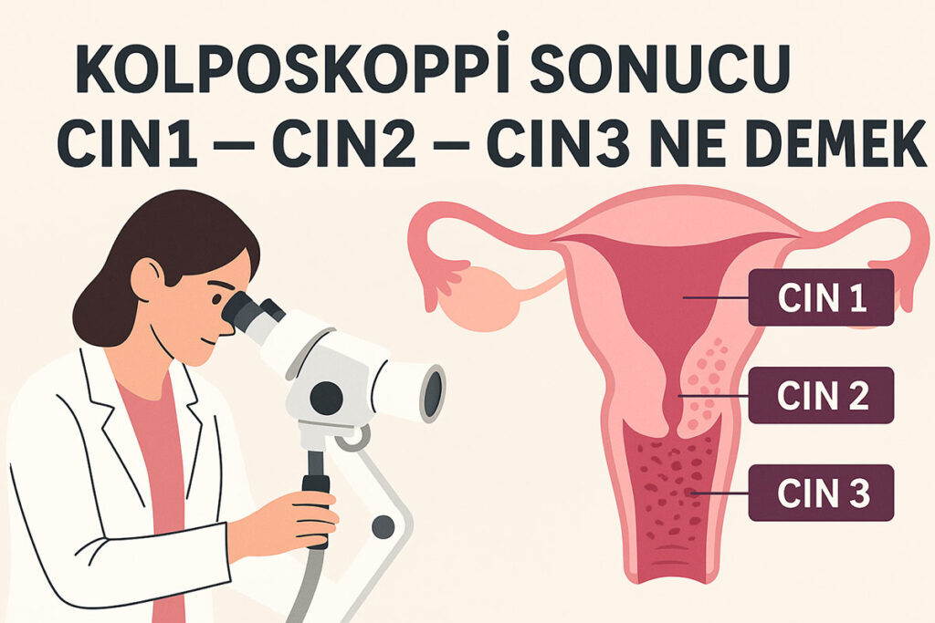 Kolposkopi Sonucu CIN1 – CIN2 – CIN3 Ne Demek?